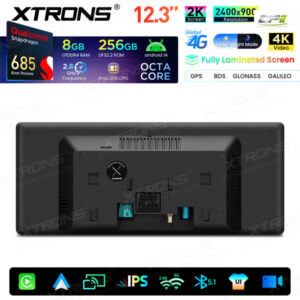 Xtrons Android Autobildschirm Upgrade für BMW 7er F01/F02 NBT-System 8/256 GB – QWBX24NB12SV-13 CPII
