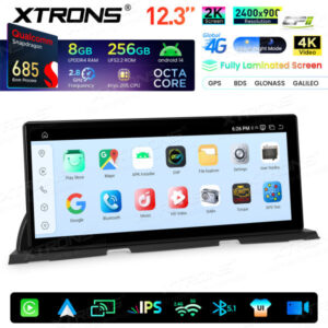 Xtrons Android Autobildschirm Upgrade für BMW 6er F06/F12/F13 NBT-System 8/256 GB – QWBX24NB12SX-09 CPII