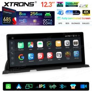 Xtrons Android Autobildschirm Upgrade für BMW 6er F06/F12/F13 NBT-System 8/256 GB – QWBX24NB12SX-10 CPII