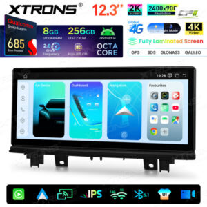 Android Autoradio Xtrons Infotainmentsystem für BMW X1 F48 NBT-System 8/256 GB – QWBX24NB12X1N-12 CPII
