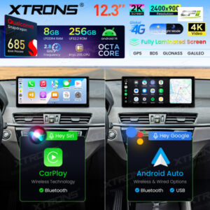 Android Autoradio Xtrons Infotainmentsystem für BMW X1 F48 NBT-System 8/256 GB – QWBX24NB12X1N-16 CPII
