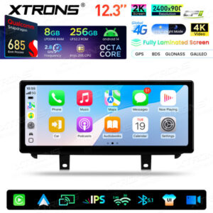 Xtrons Android Autobildschirm Upgrade für BMW X5 F15/X6 F16 NBT-System 8/256 GB – QWBX24NB12X5N-07 CPII