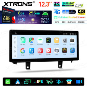 Xtrons Android Autobildschirm Upgrade für BMW X5 F15/X6 F16 NBT-System 8/256 GB – QWBX24NB12X5N-09 CPII