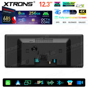 Xtrons Android Autobildschirm Upgrade für BMW X5 F15/X6 F16 NBT-System 8/256 GB – QWBX24NB12X5N-13 CPII