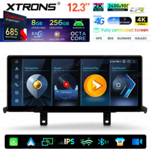 Xtrons Android Autobildschirm Infotainmentsystem für BMW 1er/2er NBT-System 8/256 GB – QWBX24NB1NEL-01 CPII