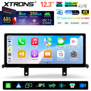 Xtrons Android Autobildschirm Infotainmentsystem für BMW 1er/2er NBT-System 8/256 GB – QWBX24NB1NEL-07 CPII
