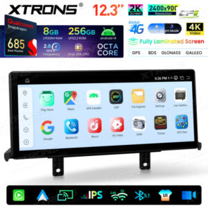 Xtrons Android Autobildschirm Infotainmentsystem für BMW 1er/2er NBT-System 8/256 GB – QWBX24NB1NEL-08 CPII