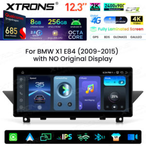 Xtrons Android Autobildschirm Upgrade für BMW X1 E84 8/256 GB – QWBX24UMB12X1-01 CPII