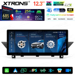 Xtrons Android Autobildschirm Upgrade für BMW X1 E84 8/256 GB – QWBX24UMB12X1-04 CPII