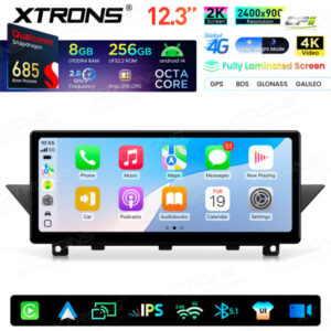 Xtrons Android Autobildschirm Upgrade für BMW X1 E84 8/256 GB – QWBX24UMB12X1-07 CPII