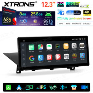Xtrons Android Autobildschirm Upgrade für BMW X1 E84 8/256 GB – QWBX24UMB12X1-10 CPII