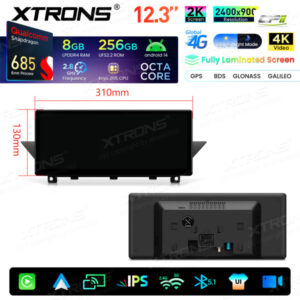 Xtrons Android Autobildschirm Upgrade für BMW X1 E84 8/256 GB – QWBX24UMB12X1-15 CPII