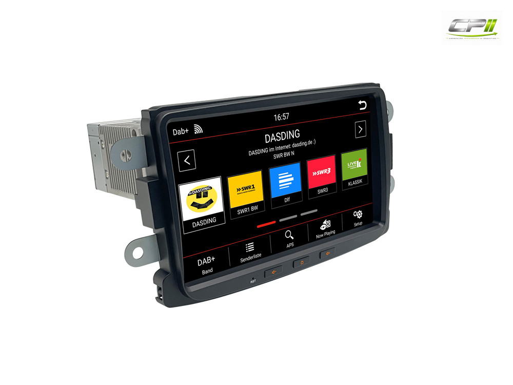 Android Autoradio Dynavin für Dacia /Renault/Opel/Fiat/Nissan 4/96 GB – D9-DAC Premium-06 CPII