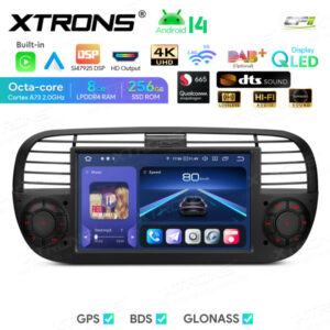 Android Autoradio Xtrons für Fiat 500 8/256 GB
