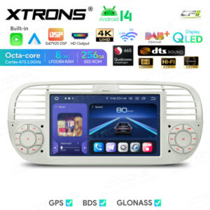 Android Autoradio Xtrons für Fiat 500 8/256 GB