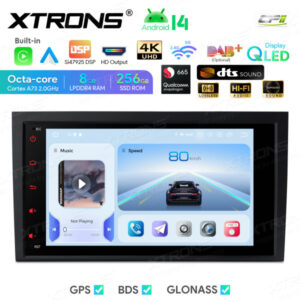 Android Autoradio Xtrons für Audi A4 S4 RS4, Seat Exeo 8/256 GB – IQ84A4AP-03 CPII