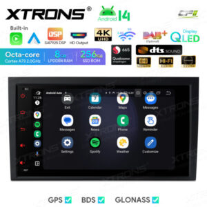 Android Autoradio Xtrons für Audi A4 S4 RS4, Seat Exeo 8/256 GB – IQ84A4AP-05 CPII
