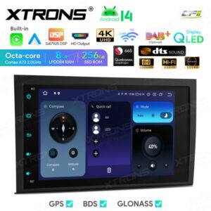 Android Autoradio Xtrons für Audi A4 S4 RS4, Seat Exeo 8/256 GB – IQ84A4AP-07 CPII