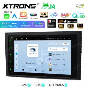 Android Autoradio Xtrons für Audi A4 S4 RS4, Seat Exeo 8/256 GB – IQ84A4AP-08 CPII