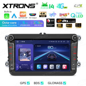 Android Autoradio Xtrons für VW/Skoda/Seat 8/256 GB – IQ84MTVP-02 CPII