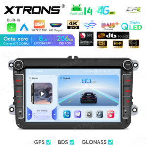 Android Autoradio Xtrons für VW/Skoda/Seat 8/256 GB – IQ84MTVP-03 CPII