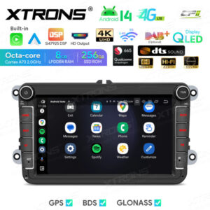 Android Autoradio Xtrons für VW/Skoda/Seat 8/256 GB – IQ84MTVP-05 CPII
