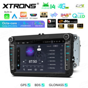 Android Autoradio Xtrons für VW/Skoda/Seat 8/256 GB – IQ84MTVP-09 CPII