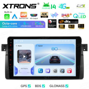 Android Autoradio Xtrons für BMW, Rover und MG 8/256 GB – IQP9446BP-02 CPII