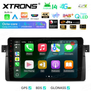 Android Autoradio Xtrons für BMW, Rover und MG 8/256 GB – IQP9446BP-04 CPII