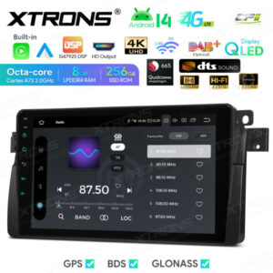 Android Autoradio Xtrons für BMW, Rover und MG 8/256 GB – IQP9446BP-09 CPII