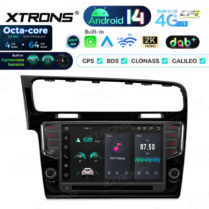 Android Autoradio Xtrons für für Volkswagen Golf 7 4/64 GB – PX94GFVLGDAB-01 CPII