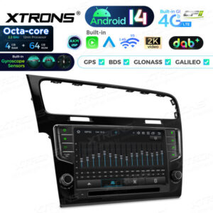 Android Autoradio Xtrons für für Volkswagen Golf 7 4/64 GB – PX94GFVLGDAB-07 CPII