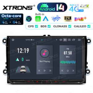 Android Autoradio Xtrons für Volkswagen/Seat/Skoda 4/64 GB – PX94MTVDAB-01 CPII