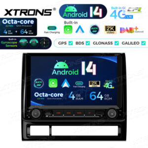 Android Autoradio Xtrons für Toyota Tacoma 4/64 GB – PX94TCTLGS-01 CPII