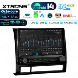 Android Autoradio Xtrons für Toyota Tacoma 4/64 GB – PX94TCTLGS-07 CPII