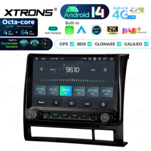 Android Autoradio Xtrons für Toyota Tacoma 4/64 GB – PX94TCTLGS-08 CPII