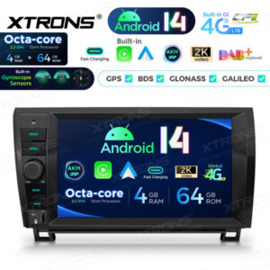 Android Autoradio Xtrons für Toyota 4/64 GB – PX94TDTLGS-03 CPII