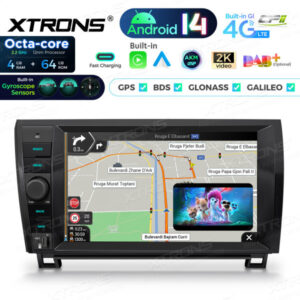 Android Autoradio Xtrons für Toyota 4/64 GB – PX94TDTLGS-06 CPII
