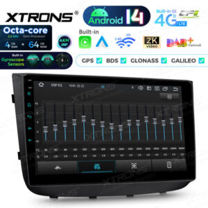 Android Autoradio Xtrons für Mercedes-Benz Viano W639/Vito W639 4/64 GB – PXP14M639GDAB-07 CPII
