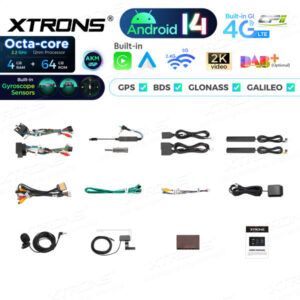 Android Autoradio Xtrons für Mercedes-Benz Viano W639/Vito W639 4/64 GB – PXP14M639GDAB-12 CPII