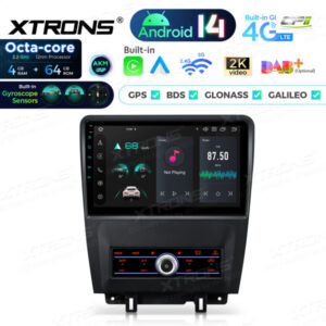Android Autoradio Xtrons für Ford Mustang (2010–2014) 4/64 GB – PXP14MTFGS-01 CPII
