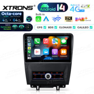 Android Autoradio Xtrons für Ford Mustang (2010–2014) 4/64 GB – PXP14MTFGS-04 CPII