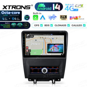 Android Autoradio Xtrons für Ford Mustang (2010–2014) 4/64 GB – PXP14MTFGS-06 CPII