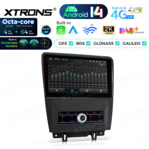 Android Autoradio Xtrons für Ford Mustang (2010–2014) 4/64 GB – PXP14MTFGS-07 CPII
