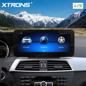Android Autoradio Xtrons für Mercedes-Benz C-Klasse W204 4/64 GB – QAMS1445M12C45L-14 CPII