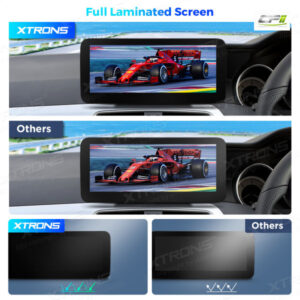 Android Autoradio Xtrons für Mercedes-Benz C-Klasse W204 Rechtslenker 4/64 GB – QAMS1445M12C45R-15 CPII