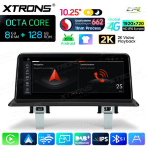 Android Autoradio Xtrons für BMW 1er ohne Originaldisplay 8/128 GB – QBBH1487UNL-05 CPII