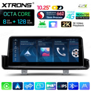 Android Autoradio Xtrons für BMW 3er LHD ohne Originaldisplay 8/128 GB – QBBH1490UNL-04 CPII