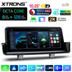 Android Autoradio Xtrons für BMW 3er LHD ohne Originaldisplay 8/128 GB – QBBH1490UNL-11 CPII
