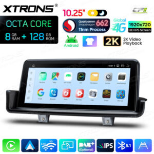 Android Autoradio Xtrons für BMW 3er LHD ohne Originaldisplay 8/128 GB – QBBH1490UNL-12 CPII